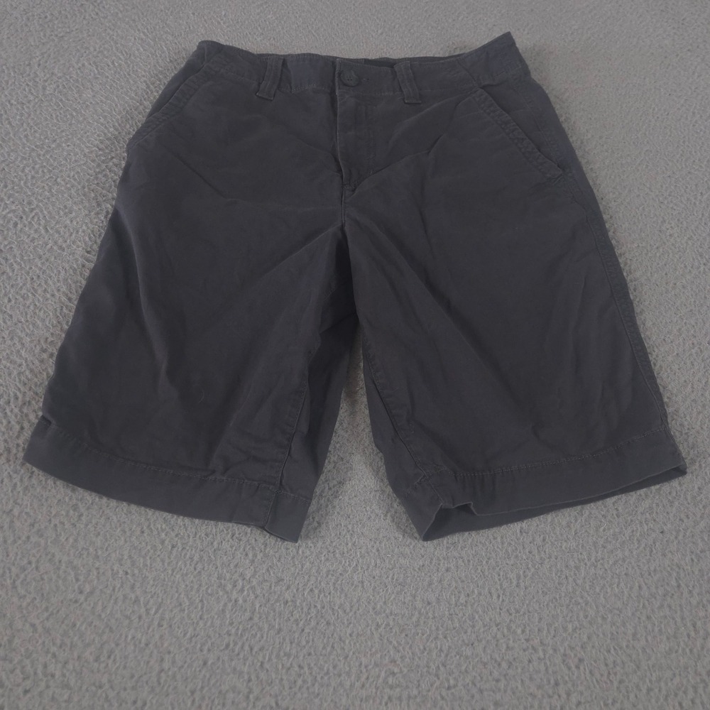 Urban Pipeline Shorts Mens 29W Grey SuperFlex Flat Front Cotton Stretch Chino